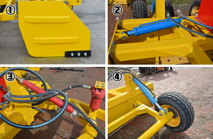 Tractor Mounted Laser Leveler